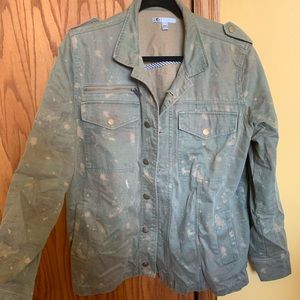 Volcolm army denim jacket